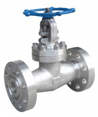 High pressure flange gate valves