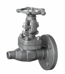 Emptying guide deluge valve