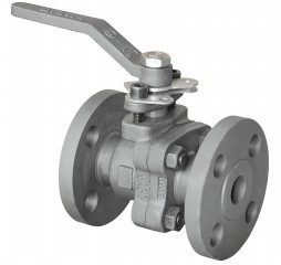 2 plate flange forging steel ball valve