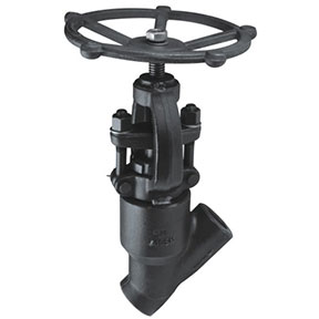 J65Y-420C Forged steel Y type globe valve