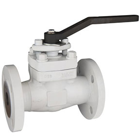 Jacket flange ball valve