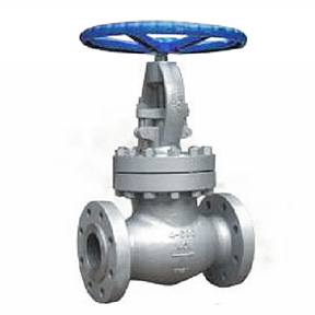 Cast steel corrugated pipe globe valve
